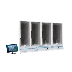 Condom burst volume and pressure testing machine -Four heads